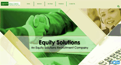 Desktop Screenshot of equitysolutions.co.za